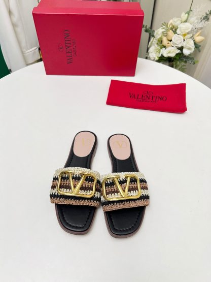 VALENTINO Woven Slippers - Image 5