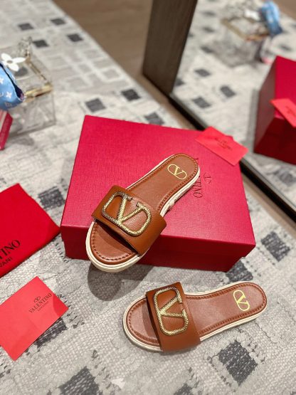 VALENTINO Studded Element Fashion Slippers - Image 5