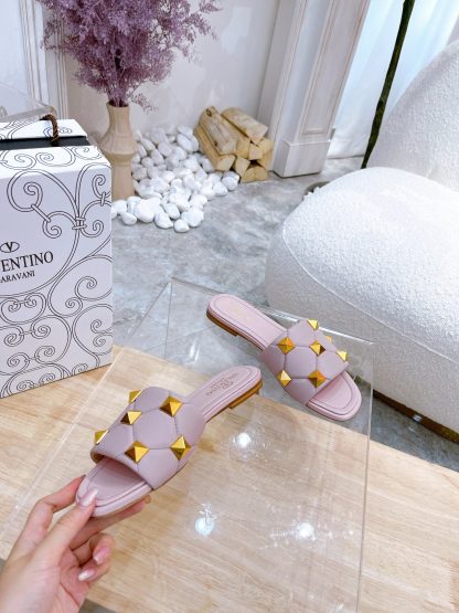VALENTINO Studded Fashion Slippers - Image 5