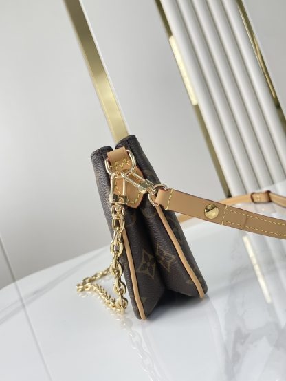 Louis Vuitton LIV POCHETTE monogram chain messenger bag - Image 5