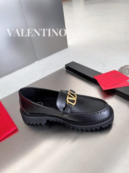 VALENTINO Rivet buckle elegant casual shoes - Image 5