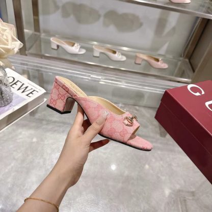 Gucci classic women's high heel sandals - Image 5