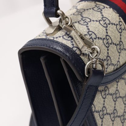 Gucci square retro canvas tote bag - Image 5
