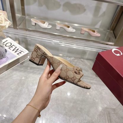 Gucci classic women's high heel sandals - Image 5