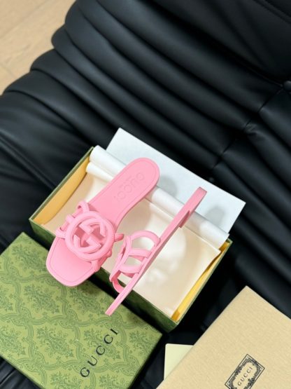 Gucci classic double G upper beach jelly shoes - Image 5