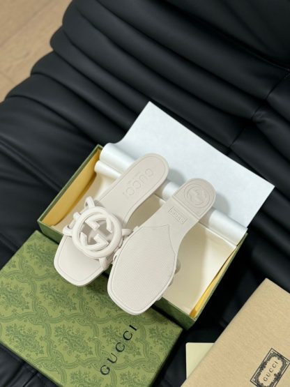Gucci classic double G upper beach jelly shoes - Image 5