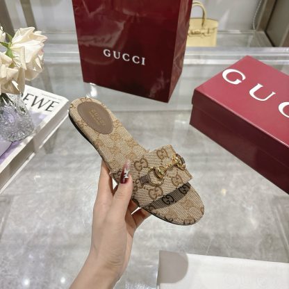 Gucci Horsebit Women's Beach Sandals - Image 5