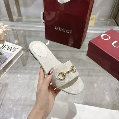 Gucci Horsebit Women's Beach Sandals - Image 5