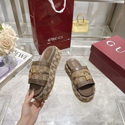 Gucci women's platform sandals - Image 5