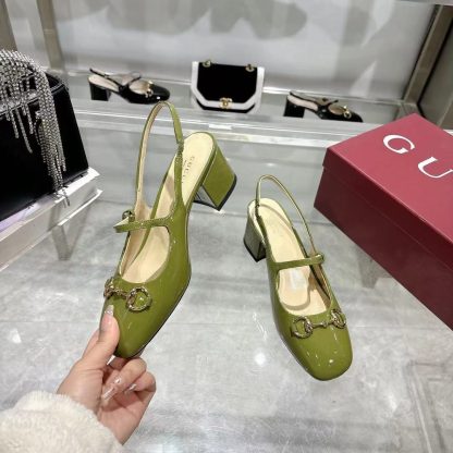 Gucci Women's Horsebit Closed Toe Sandals - Image 5