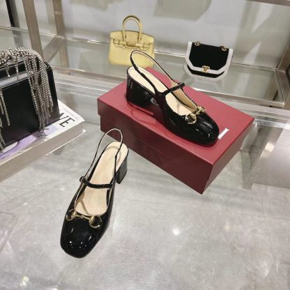 Gucci Women's Horsebit Closed Toe Sandals - Image 5
