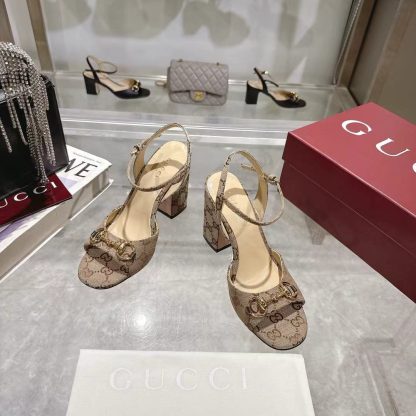 Gucci Women's Horsebit Sandals - Image 5