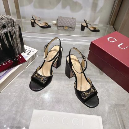 Gucci Women's Horsebit Sandals - Image 5