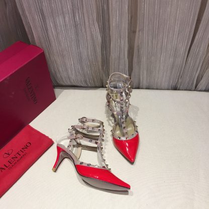 VALENTINO exquisite luxurious studded high heels - Image 5