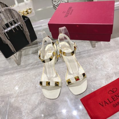 VALENTINO Studded Sandals High Heels - Image 5