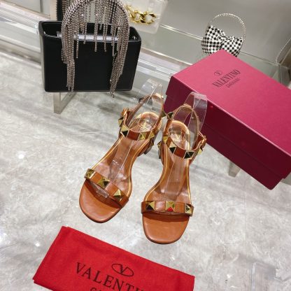VALENTINO Studded Sandals High Heels - Image 5