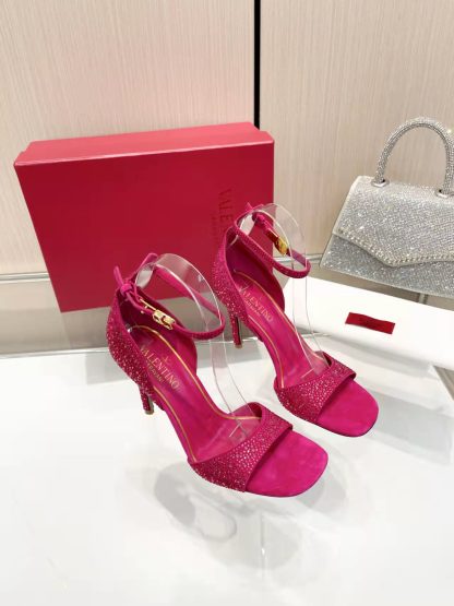 VALENTINO diamond-embellished high heels - Image 5