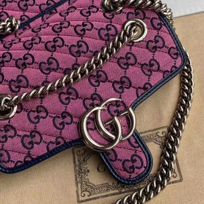 Gucci Retro Fashion Elegant Marmont Shoulder Bag - Image 5