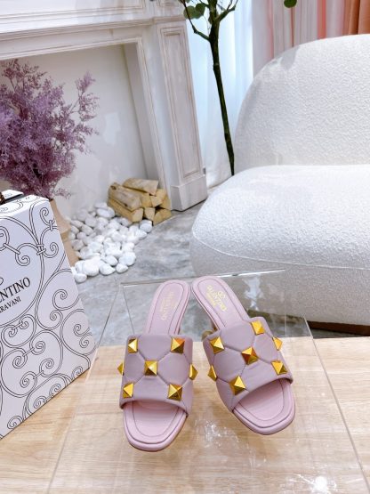 VALENTINO Temperament rivet element sandals high heels