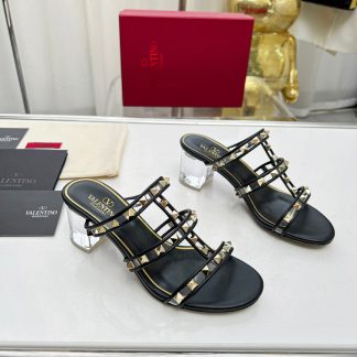 VALENTINO Transparent Heel Film Sandals High Heels