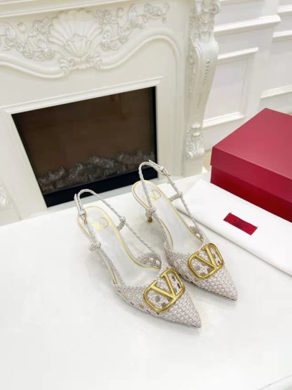 VALENTINO New Women's Backless High Heels Sandals - Image 4