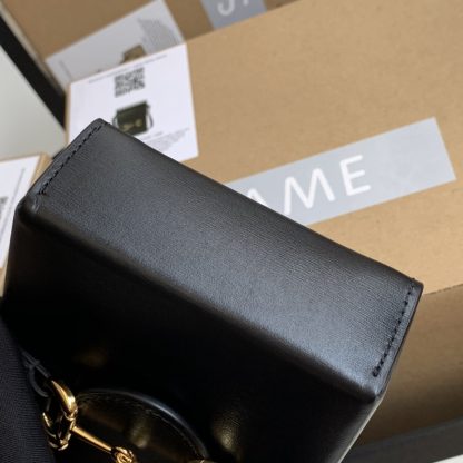 Gucci black horsebit bag - Image 5