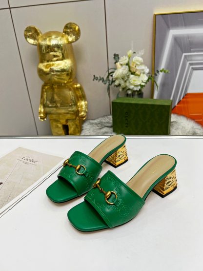 Gucci mid-heel slippers - Image 6