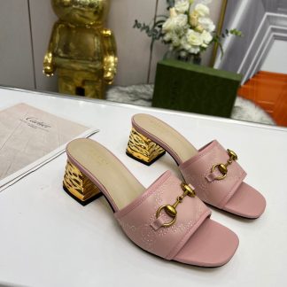 Gucci mid-heel slippers