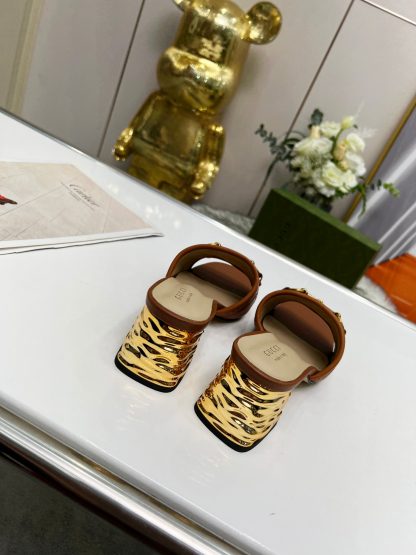 Gucci mid-heel slippers - Image 6