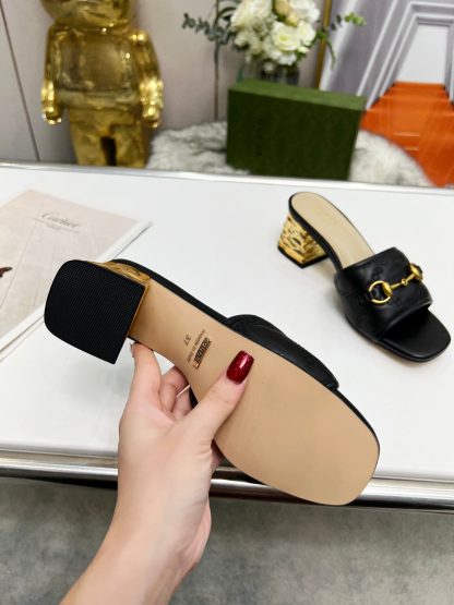 Gucci mid-heel slippers - Image 4