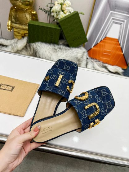Gucci mid-heel slippers - Image 6