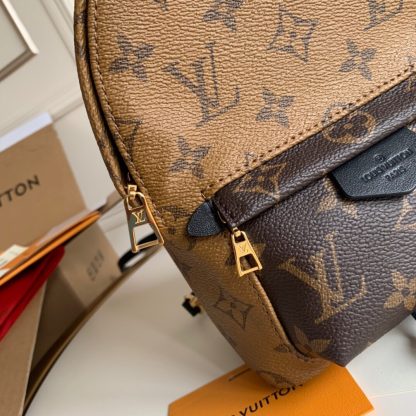 Louis Vuitton monogram backpack mini double backpack - Image 5
