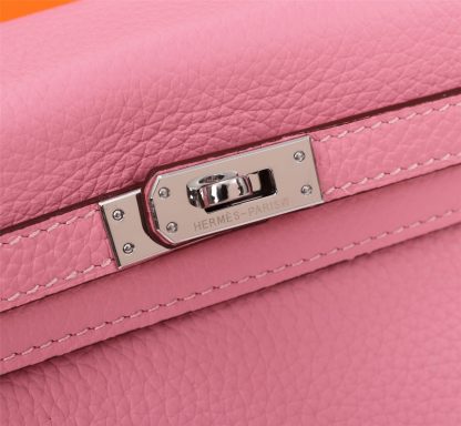 Hermès Sakura Pink Practical Handbag Size 28cm 25cm - Image 5