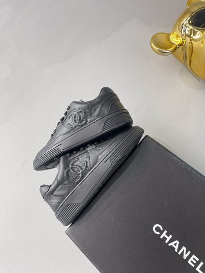 Chanel Spring and Summer Ultra High Quality Black Fashionable Casual Sports Sneakers - Image 5