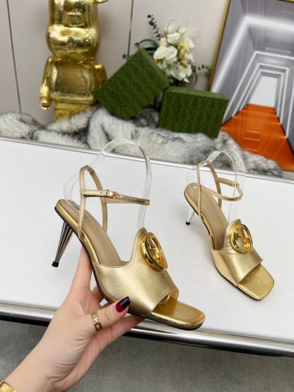 Gucci high heel sandals - Image 5