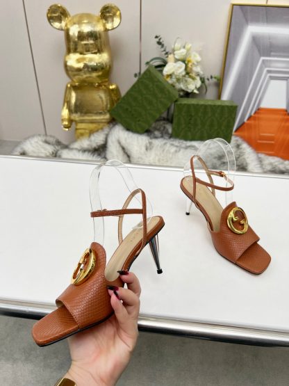Gucci high heel sandals - Image 5