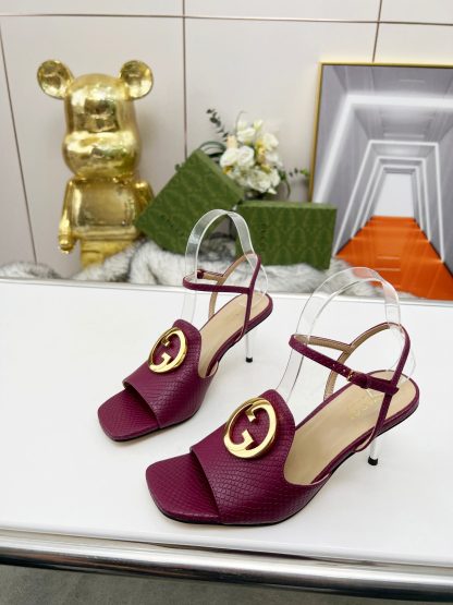 Gucci high heel sandals - Image 5