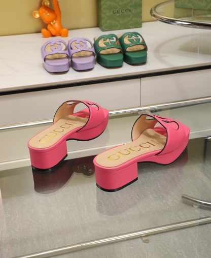 Gucci platform slippers - Image 6