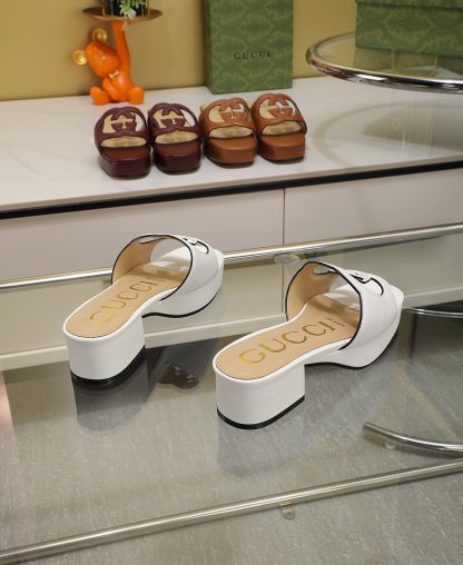 Gucci platform slippers - Image 5