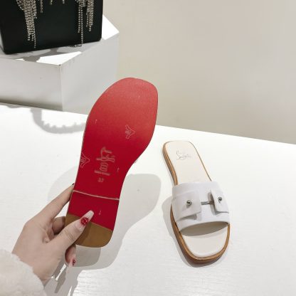 Christian Louboutin casual one-strap flat sandals - Image 5