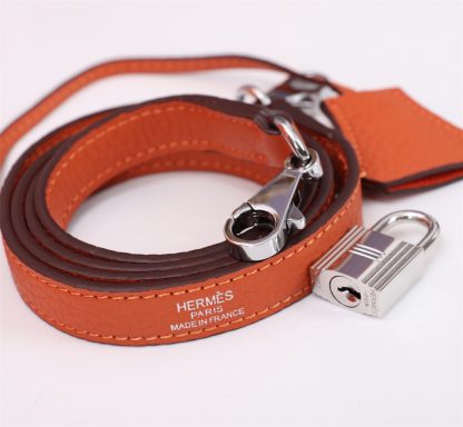 Hermès Sunset Orange Kelly Handbag Size 28cm 25cm - Image 5