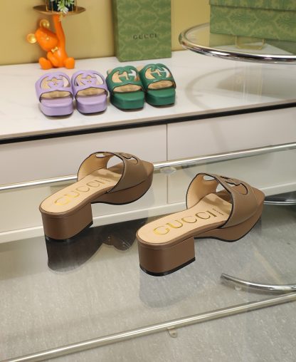 Gucci platform slippers - Image 5