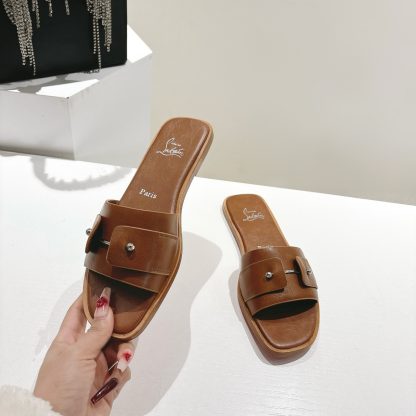 Christian Louboutin casual one-strap flat sandals - Image 5
