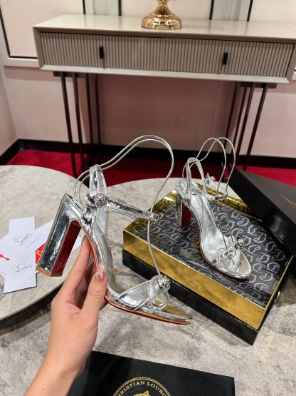 Christian Louboutin Atmospherica crystal high heels - Image 5