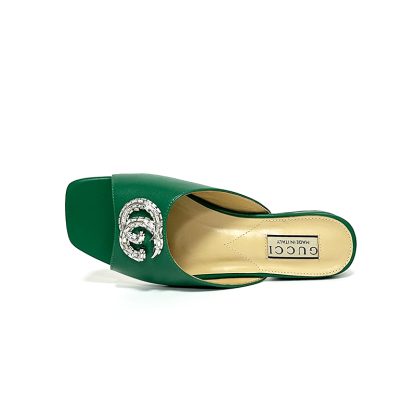 Gucci stunning rhinestone slippers - Image 4