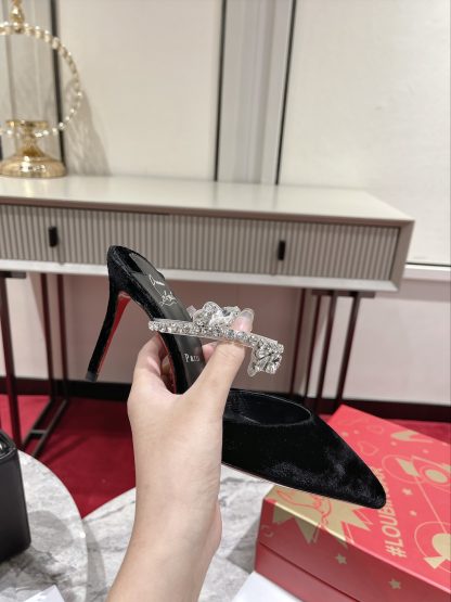 ChristianLouboutin exquisite chain sandals high heels - Image 4