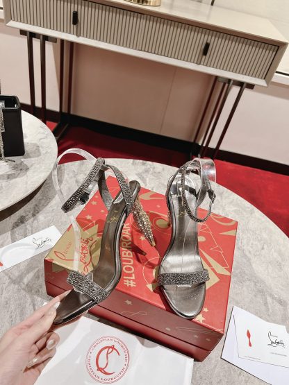 ChristianLouboutin Queen's Scepter Sandals High Heels - Image 5