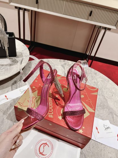 Christian Louboutin Queen Scepter Sandals High Heels - Image 5