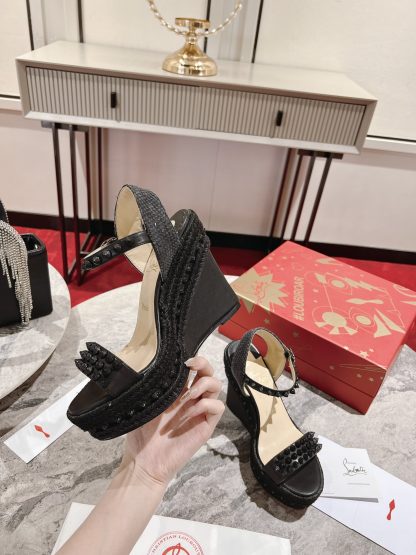 ChristianLouboutin wedge sandals - Image 5