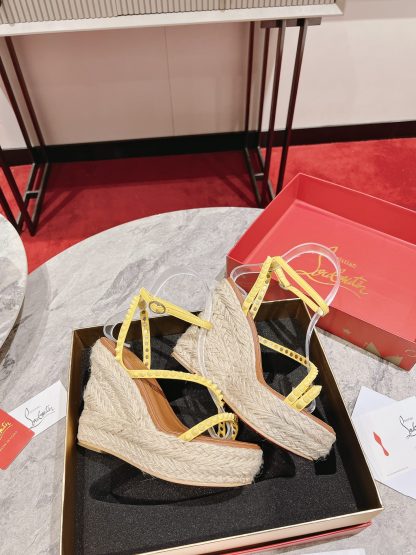 ChristianLouboutin wedge sandals - Image 5